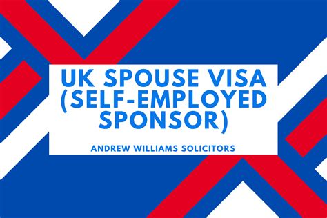 self employed visa uk.